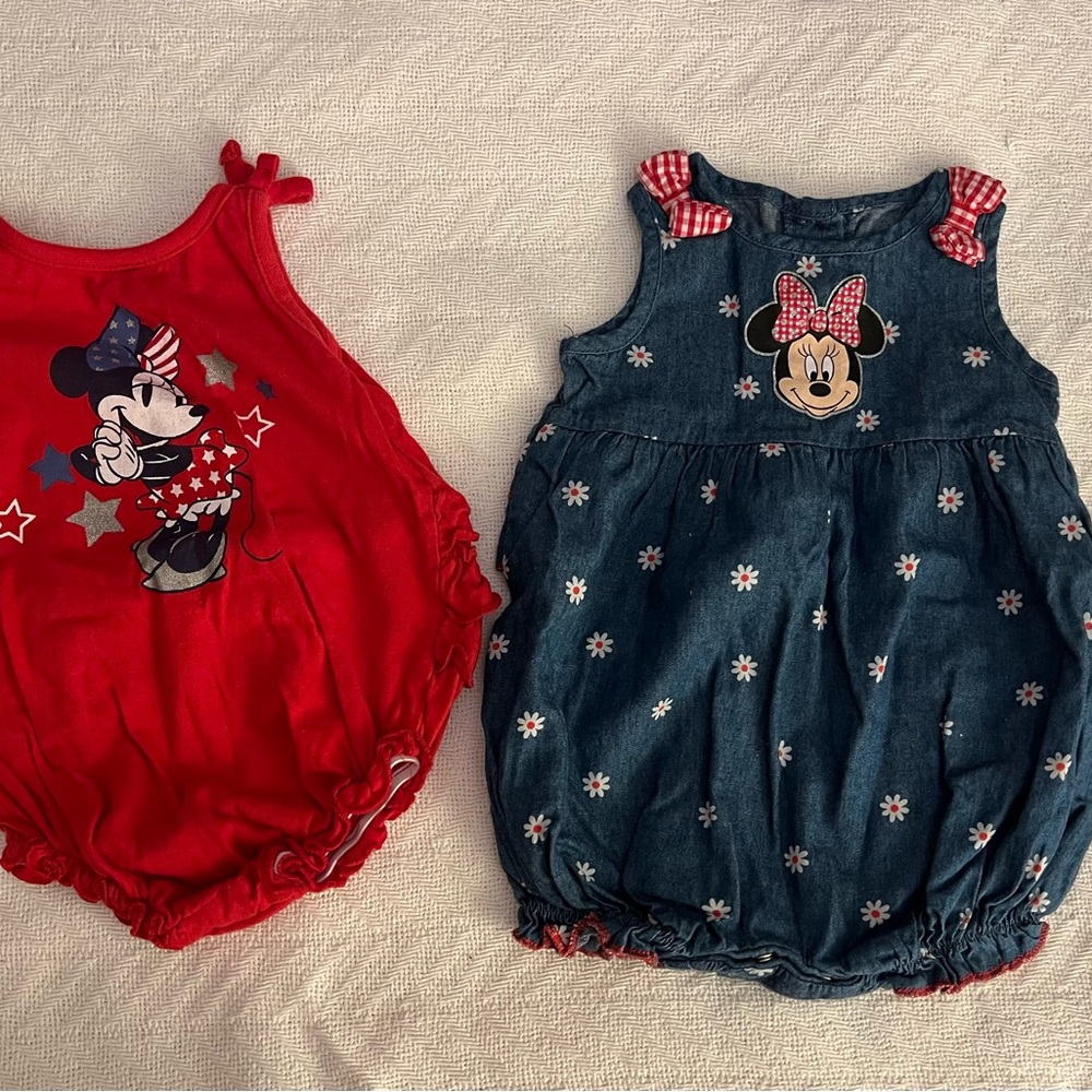 Disney Baby girl rompers